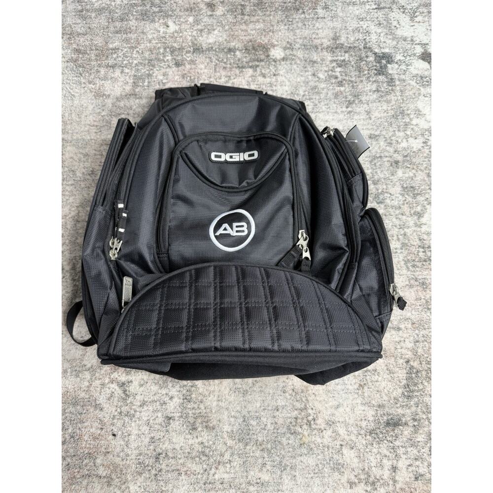 OGIO Metro Computer Laptop Backpack, Black AB Embroidery NWOT
